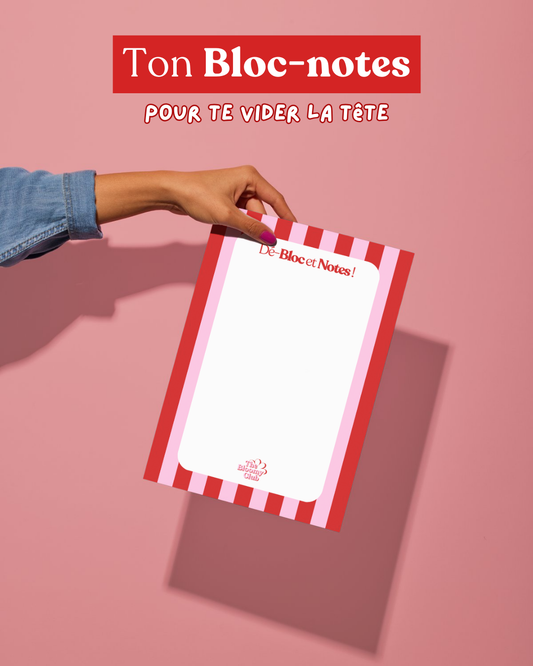 Dé-bloc tes notes ! – Bloc-notes A5 coloré & inspirant